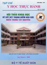 Mục lục Tạp chí Y học thực hành (số 511- 2005)