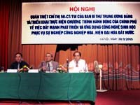 Hội nghị quán triệt chỉ thị số 50-CT/TW của Ban Bí thư Trung ương Đảng