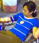 Hoạt động hiến máu nhân đạo của đoàn thanh niên Viện sốt rét KST-CT Qui Nhơn