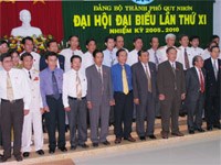 Đại hội đại biểu Đảng bộ thành phố Quy Nhơn lần  thứ XI, nhiệm kỳ 2005-2010