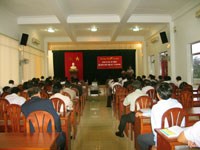 Tin hội nghị Thanh tra của Thủ trưởng ở các đơn vị trực thuộc Bộ y tế năm 2005