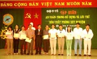 Kết quả lớp tập huấn an toàn trong sử dụng và lưu trữ hoá chất phòng thí nghiệm