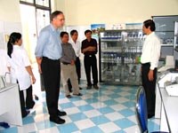 Hoạt động của Đoàn Đánh giá và Đoàn Kiểm toán Dự án Quỹ toàn cầu phòng chống sốt rét tại Viện Sốt rét-KST-CT Quy Nhơn.