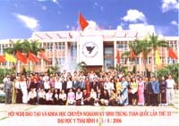 Hội nghị đào tạo và khoa học chuyên ngành ký sinh trùng toàn quốc lần thứ 33 tổ chức tại trường Đại Học Y Thái Bình