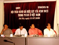 Tin về công tác y tế dự phòng  ngành y tế  tháng 7/2006