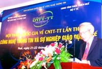 Tin Hội thảo quốc gia về Công nghệ thông tin và sự nghiệp giáo dục, y tế lần thứ IV tại TP. Huế 21-22/9/2006.