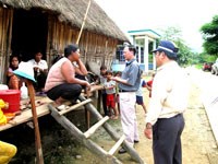 Phó Cục trưởng Cục Y tế Dự Phòng Việt Nam-Bộ Y tế làm việc với Viện Sốt rét-KST-CT Quy Nhơn về công tác chỉ đạo phòng chống sốt rét tại các vùng trọng điểm