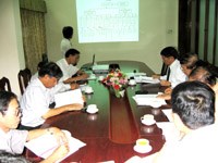 Kết quả cuộc họp Hội đồng quy hoạch của Bộ Y tế về “Quy hoạch phát triển tổng thể Viện Sốt rét-KST-CT Quy Nhơn đến năm 2010 và tầm nhìn 2020”