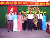 Hội thi “Phụ nữ khéo tay ngành Y tế Bình Định” lần thứ II năm 2006 nhân dịp chào mừng ngày Phụ nữ Việt Nam 20-10