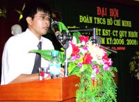 Viện Sốt rét-KST-CT Quy Nhơn tổ chức Đại hội Đoàn Thanh niên Cộng sản Hồ Chí Minh Khóa XII-Nhiệm kỳ (2006-2008)