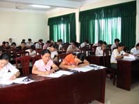 Thay thế môn thi tuyển chuyên môn trong các kỳ thi  tuyển sinh Kỹ thuật viên xét nghiệm viên Trung cấp hệ không chính quy tại Viện Sốt rét-KST-CT Quy Nhơn