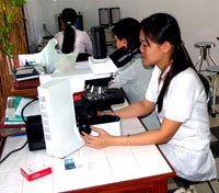 Kết quả kiểm tra kỹ thuật lam xét nghiệm ký sinh trùng sốt rét các tỉnh khu vực miền Trung-Tây Nguyên năm 2006