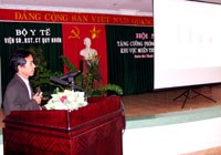 Hội nghị   Tăng cường phòng chống sốt rét khu vực miền Trung- Tây Nguyên   ( trích trong Thông báo số 1259/TB-BYT ngày 29-12-2006 của Bộ Y tế)