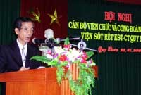 Kết quả thực hiện phong trào thi đua học tập gương Anh hùng-Liệt sĩ-Bác sĩ Đặng Thùy Trâm của Viện Sốt rét-KST-CT Quy Nhơn năm 2006