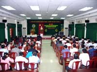 Viện Sốt rét-KST-CT Quy Nhơn tổ chức Hội nghị cán bộ viên chức năm 2006