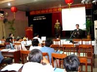 Hội nghị tổng kết Chương trình Phòng chống sốt rét và Phòng chống bướu cổ năm 2006 tỉnh Bình Định