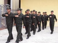 Viện Sốt rét-KST-CT Quy Nhơn triển khai thực hiện công tác quốc phòng, dân quân tự vệ năm 2007