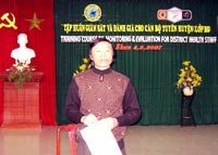 Hoạt động Dự án Quỹ toàn cầu phòng chống sốt rét Viện Sốt rét KST CT Quy Nhơn năm 2007