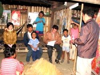 Tiến độ Dự án PCSR do ADB/WHO tài trợ tại 2 xã Khánh Nam và Khánh Trung, huyện Khánh Vĩnh, tỉnh Khánh Hoà năm 2007