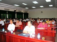 Hội đồng Khoa học & Công nghệ Viện Sốt rét-KST-CT Quy Nhơn tổ chức sinh hoạt khoa học lần thứ Nhất năm 2007