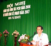 Hoạt động Dự án Quỹ toàn cầu phòng chống sốt rét tỉnh Bình Thận và Ninh Thuận qua kết quả giám sát đầu năm 2007