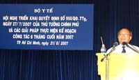 Bộ Y tế tổ chức Hội nghị triển khai Quyết định số 950/QĐ-TTg ngày 27/7/2007 của Thủ tướng Chính phủ đầu tư xây dựng trạm y tế xã vùng khó khăn giai đoạn 2008-2010