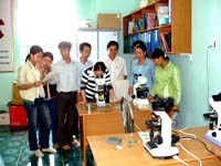 Viện sốt rét-KST-CT Quy Nhơn tổ chức tập huấn chẩn đoán và điều trị các bệnh giun sán cho tỉnh Đăk Nông