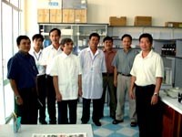 Vụ Tổ chức cán bộ-Bộ Y tế làm việc với Viện Sốt rét-KST-CT Quy Nhơn về công tác bảo hộ lao động, an toàn và phòng chống cháy nổ