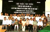 Hội thảo tập huấn về giám sát hiệu lực điều trị ký sinh trùng sốt rét kháng thuốc tại Hà Nội-Việt Nam (7-9/9/2007)