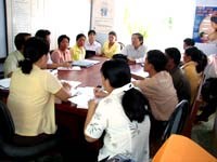 Giao ban kết thúc Dự án PCSR cho đồng bào dân tộc thiểu số do ADB/WHO tài trợ tại huyện Khánh Vĩnh, tỉnh Khánh Hòa