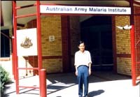 Hợp tác nghiên cứu sốt rét thực địa giữa Viện Sốt rét-KST-CT Quy Nhơn với Học Viện Sốt rét Quân đội Úc (AAMI) và Viện Vẹ sinh phòng dịch Quân đội Việt Nam (MIHE)