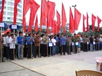 Lễ ra quân huấn luyện năm 2008