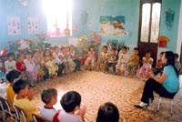 Tình hình nhiễm giun đường ruột của học sinh mẫu giáo và vấn đề thiếu máu do giun móc (Ancylostoma duodenale)