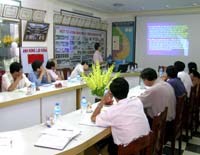 Kết quả kiểm tra hoạt động đào tạo Trung cấp chuyên nghiệp của Sở Giáo dục & Đào tạo Bình Định tại Viện  Sốt rét-KST-CT Quy Nhơn