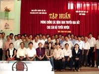 Tập huấn Chương trình phòng chống các bệnh giun truyền qua đất cho cán bộ cơ sở tại 3 tỉnh Đăk Lăk, Quảng Trị và Đà nẵng
