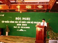 Hội nghị tập huấn công tác Tổ chức cán bộ năm 2008