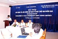 Hội thảo xây dựng tài liệu dịch tễ học thực địa ngắn hạn cho cán bộ y tế dự phòng Việt Nam