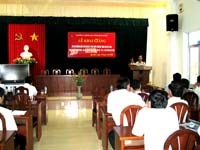 Trường Chính trị Bình Định tổ chức Lớp bồi dưỡng QLNN ngạch chuyên viên cho Bệnh viện Phong-Da liễu TW Quy Hòa và Viện Sốt rét-KST-CT Quy Nhơn