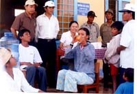 Kế hoạch triển khai chiến dịch toàn dân uống thuốc loại trừ bệnh giun chỉ bạch huyết tại huyện Bắc Ái, tỉnh Ninh Thuận năm 2008