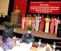 Hội nghị đánh giá giữa kỳ kế hoạch hành động VSTBPN 2006-2010 và phong trào “Giỏi việc nước, đảm việc nhà” 2006-2008