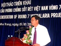 Bộ Y tế quyết định thành lập Ban Quản lý Dự án Quỹ toàn cầu phòng chống sốt rét Trung ương vòng 7 (2009-2013)