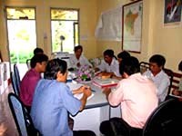 Hoạt động điều tra các chỉ số dự án của Dự án Quỹ toàn cầu phòng chống sốt rét trong năm 2008