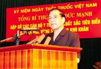 Ngày 27-2-2009 ngày vinh danh cán bộ y tế cơ sở