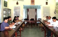 Giám sát quản lý và sử dụng vật tư, kinh phí Dự án quốc gia phòng chống sốt rét & giun sán tại Quảng Nam và Thừa Thiên-Huế