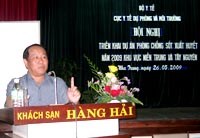 Bộ Y tế tổ chức sơ kết hoạt động phòng chống sốt xuất huyết 5 tháng đầu và triển khai kế hoạch dự án năm 2009