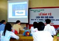 Viện Sốt rét-KST-CT Quy Nhơn và  Trường Đại học Tây Nguyên phối hợp đào tạo Thạc sĩ chuyên ngành khóa II