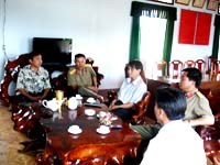 Kết hợp Quân dân Y trong chương trình phòng chống sốt rét tại xã Đak Ngo, huyện Tuy Đức, tỉnh Đak Nong.