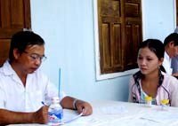 Thí điểm phòng chống bệnh sán lá gan lớn tại 2 xã của huyện Phù Cát, tỉnh Bình Định