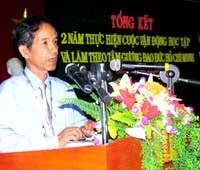 Viện Sốt rét-Ký sinh trùng-Côn trùng Quy Nhơn triển khai Cuộc vận động học tập và làm theo tấm gương đạo đức Hồ Chí Minh năm 2009