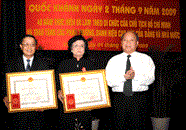 Các hoạt động chính của ngành y tế tháng 9 năm 2009